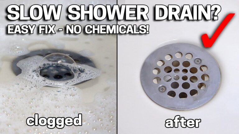 Professional Shower Drain Cleaning Service